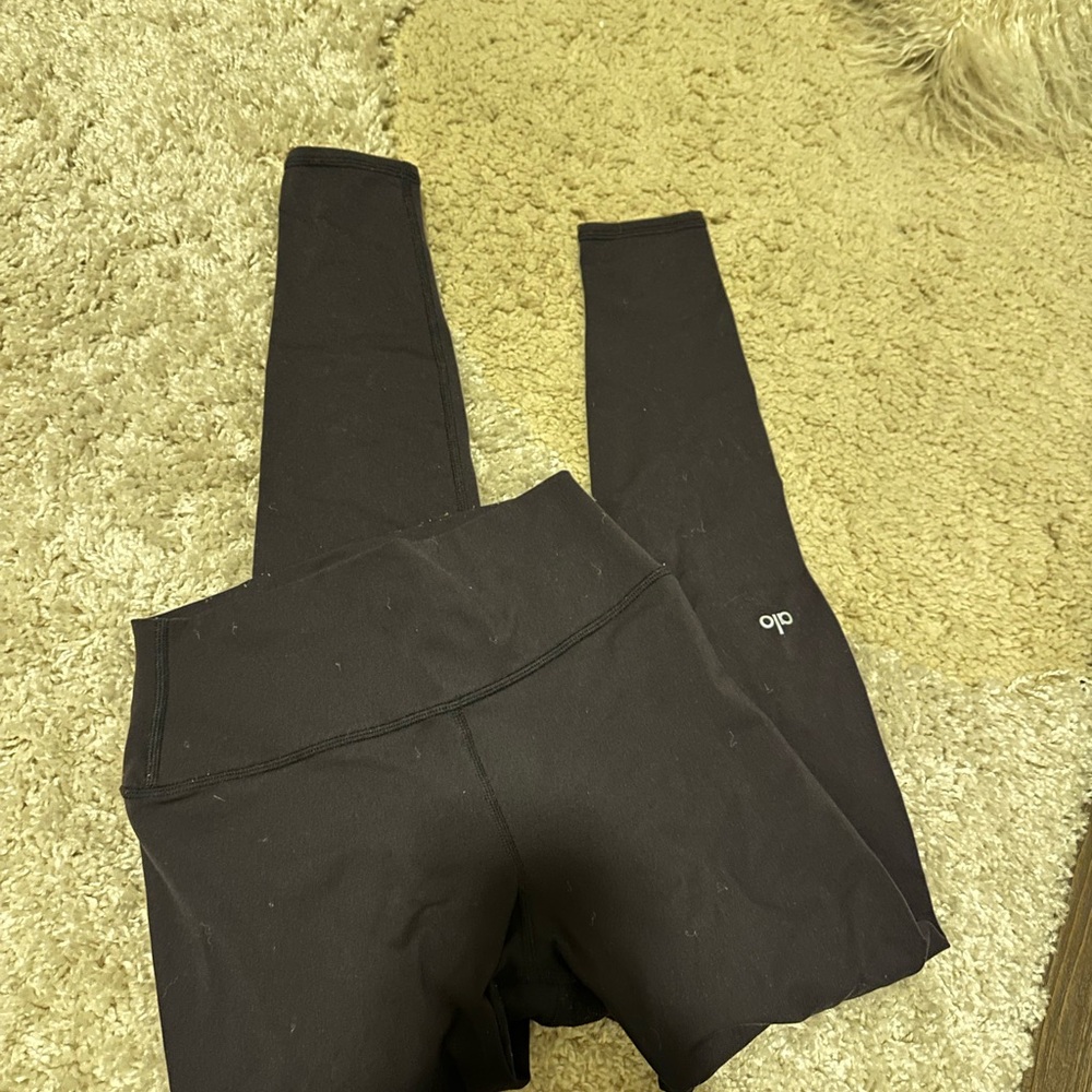 Alo airbrush Black Leggings